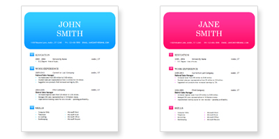 Word Resume Template on Free Word Resume Template
