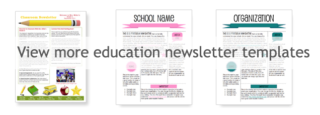 education templates